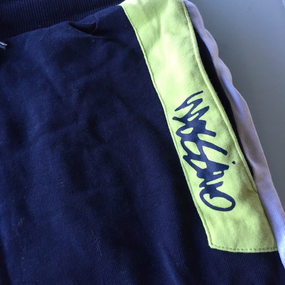 MOSSIMO boys track pants WIDE WORLD boys sweatpants sz 12 grey blue green red - Picture 2 of 14